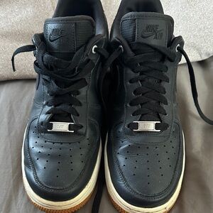 Nike Air Force 1 Men's Black Sneakers